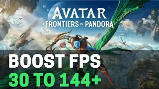 BEST PC Settings for Avatar Frontiers of Pandora! (Maximize FPS & Visibility)