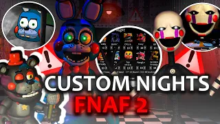 SUCUMBA TOY BONNIE!! Custom nights Cupcake Challenge e Fazbear Faver! - Five Nights at Freddy's 2 #7