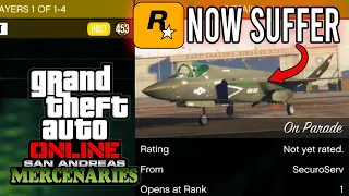 The "ON PARADE" Mission Is PAIN... (GTA 5 How To Unlock The F-160 Raiju Trade Price)