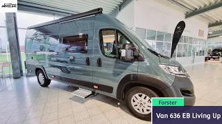 Preiswerter Kastenwagen? Forster Van V 636 EB Living 🔥Mod.23! Sofort verfügbarer Kastenwagen 🚐