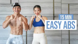 15 MIN EASY ABS | no equipment