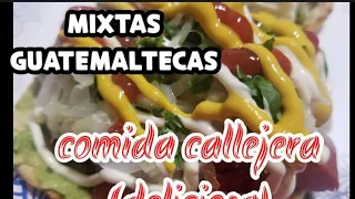 Mixtas Guatemaltecas/Tortilla de Maiz con carne a la parrilla/Grill meat with Tortilla