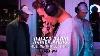 IMMER.RADIO CYPHER #1 mit Pronto, Robo & Marvin Game ⚡ JAM FM