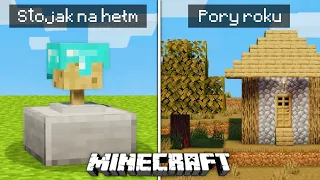 Dodałem 9 RZECZY które POWINNY BYĆ w MINECRAFT! *niesamowite*