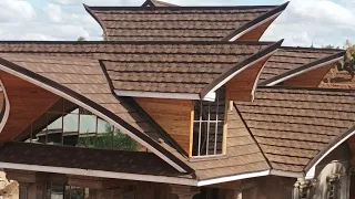 THE HOUSE WITH BEST ROOFING IN KENYA .......