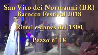 Ritmi e danze del '600  Pezzo n° 18