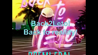 Время и Стекло - Back2Leto (текст песни)