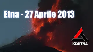 Etna - 27 Aprile 2013 - Raw footage - KdEtna