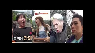 EM T When Kpop idols in roller coaster BTS,GOT7,EXID,BIGBANG,BTOB,TWICE