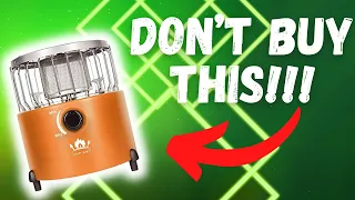 DON'T BUY THIS!!! Campy Gear 2 in 1 portable propane heater & stove [SECOND GEAR REVIEW]