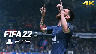 FIFA 22 - PSG vs Manchester United | PS5™ Gameplay [4K 60FPS]