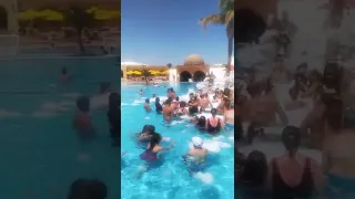 Pool Schaum Party in Ägypten Hurghada Mercure Hotel unser Urlaub Herbst Oktober 2022 🥰🦄