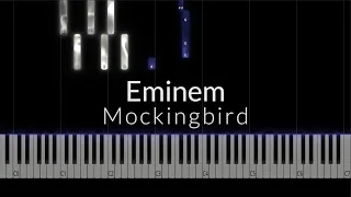 Eminem - Mockingbird Piano Tutorial
