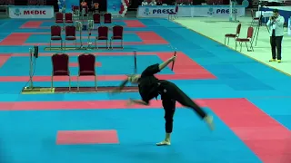 Angelina Kopytova Musical Forms With Weapons WAKO World Championships 2019