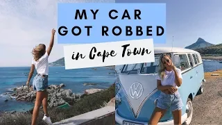 MY CAR GOT BROKEN INTO in Cape Town Vlog_19
