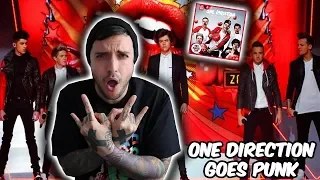 One Direction Goes Punk?!?! One Way Or Another (Teenage Kicks) Live REACTION