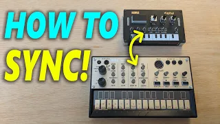 NTS-1: How to Sync with Korg Volcas! (EASY)