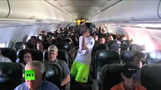 Harlem Shake in Plane