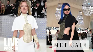 Olivia Wilde Reacts to Wearing Same Dress as Fellow Met Gala Attendee | E! News