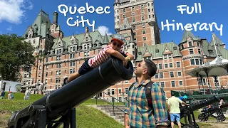 Quebec City Must See Attractions / 2 Days Itinerary 2023-24