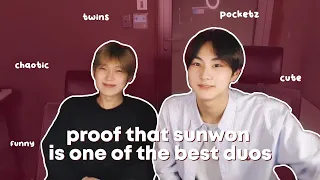 just jungwon and sunoo being the best duo (pocketz are the sassiest)