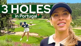 Play 3 Holes with Me! | The Dunas Course at Terras da Comporta in Portugal! 🇵🇹