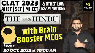 The Hindu Analysis #67 | CLAT 2023, AILET, SET & MHCET  | Current Affairs & G.K | Amey Sir