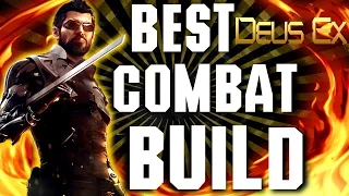 Deus Ex Mankind Divided - FUN Combat Build - Titan Shield Rampage