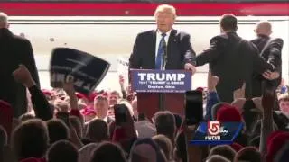 Secret Service agents rush to protect Trump as man tries to rush stage