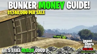 *2023* BUNKER MONEY GUIDE (Easy Millions) | GTA Online Bunker Business Guide
