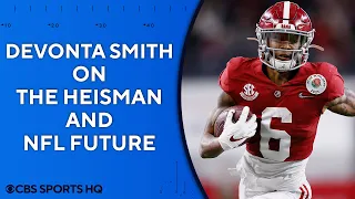 DeVonta Smith on winning the Heisman and his NFL future | CBS Sports HQ