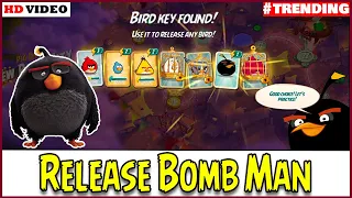 Angry Birds 2 Best Game | Bird key found! | New Character Unlocked Bomb | World Gaming |