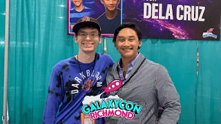 Josh Dela Cruz interview - GalaxyCon Richmond 2024