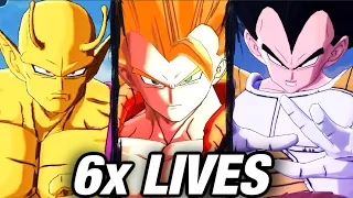 6x LF Revival Lives Team in Dragon Ball Legends