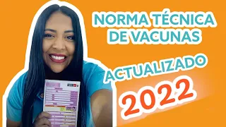 Esquema de Vacunación Peruano Actualizado – NTS 196/2022 – Todo sobre SALUD