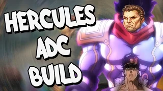 Smite: Hercules ADC Build DESTRUCTION - NEVER BOPPED SO FAST!