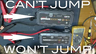 Noco GB70 repairs: one won't jumpstart, the other's completely dead