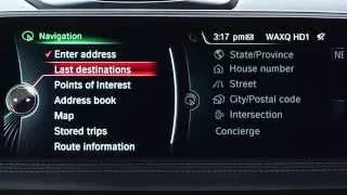Store a Previous Destination into the Vehicle’s Address Book | BMW Genius How-To