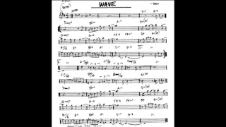 Wave - play along - backing track