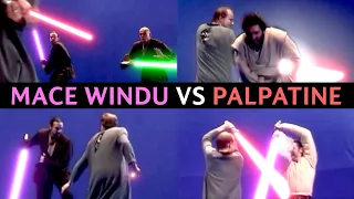 Mace Windu vs Palpatine | Test Footage | VFX Edit