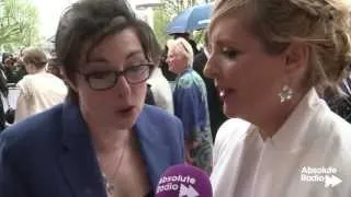 BAFTA TV Awards 2013 - Mel and Sue interview (Great British Bake Off)