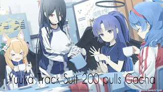 Blue Archive ; 200 pulls on Yuuka Track suit