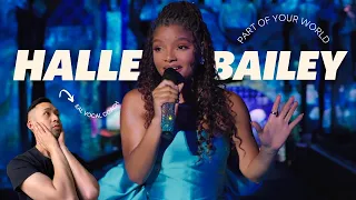 EAL Vocal Coach Reacts & Analyses | HALLE BAILEY x PART OF YOUR WORLD |