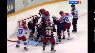 Все голы Владимира Путина в хоккейном матче 16 мая 2015 года в Сочи. Hockey. All the goals of Putin