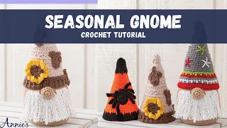 Holiday Seasonal Gnomes Easy Crochet Tutorial