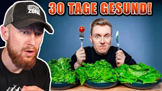 GESUND LEBEN für einen Monat! - Selbstexperiment von Tomatolix | Fritz Meinecke reagiert