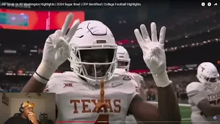 JuJuReacts To #3 Texas vs #2 Washington | 2024 Sugar Bowl | Full Game Highlights