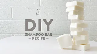 How I made shampoo bars at home