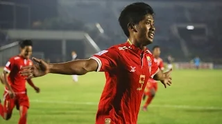 Aung Thu vs Cambodia AFF Suzuki Cup 2016 Group B HD