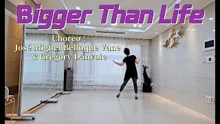 [ Bigger than life ] Linedance demo Easy Intermediate #Sarahchoi #Linedance #SarahChoiLinedance